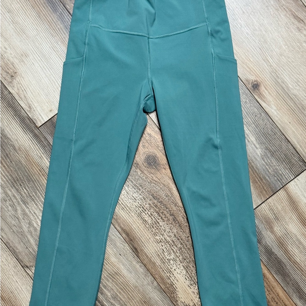 Athleta Ultimate Stash Pocket Leggings in Sea Green XS